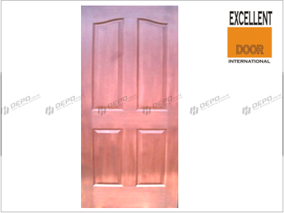 Excellent Door Pintu HDF 4 Panel